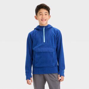 NEW! Boys' Microfleece Hoodie - All In Motion, Indigo